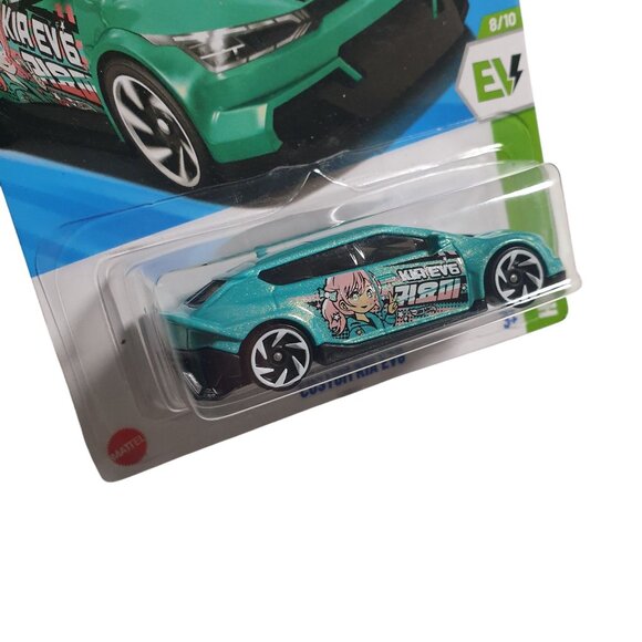 Hot Wheels Custom Kia EV6 Die-Cast 164 Scale Model New For 2025 HW EV 120250 - Picture 4 of 7